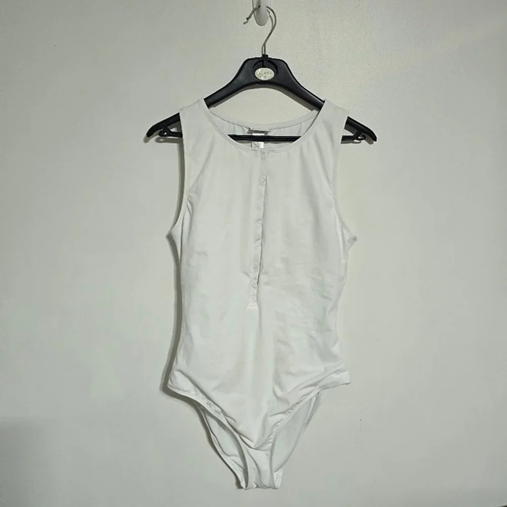 Andie Swim The Malibu One Piece in White M NWT - Picture 4 of 12